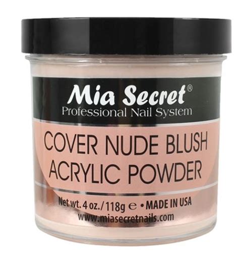 mia secret - cover nude blush acrylic powder 4oz